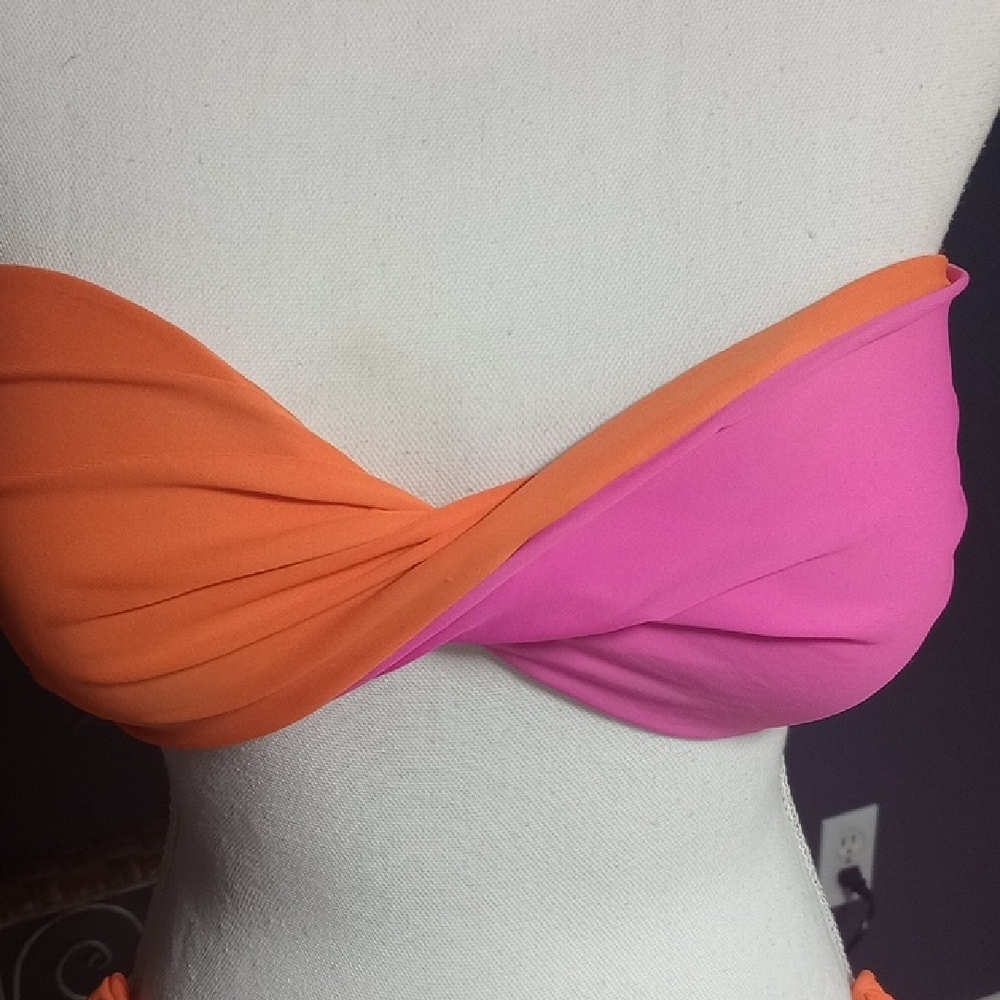 Hula Honey Orange and Pink Bikini
